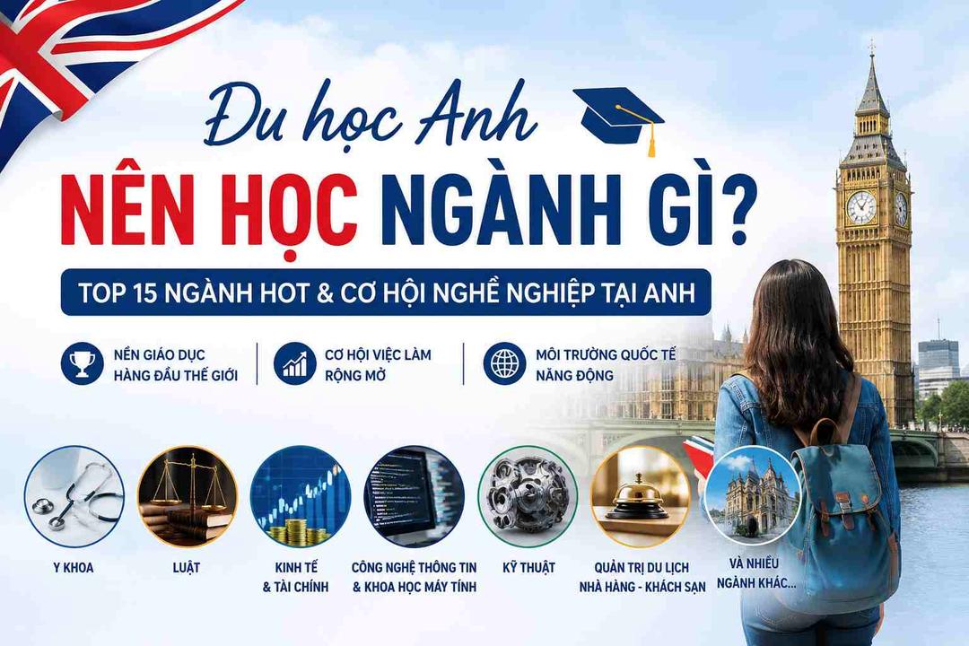 Du học anh ngành gì